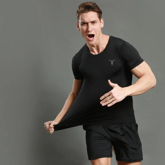 Stylophy - Jupiter Reflector Logo 4 Way Stretch Compression Supreme Dry Fit Tee