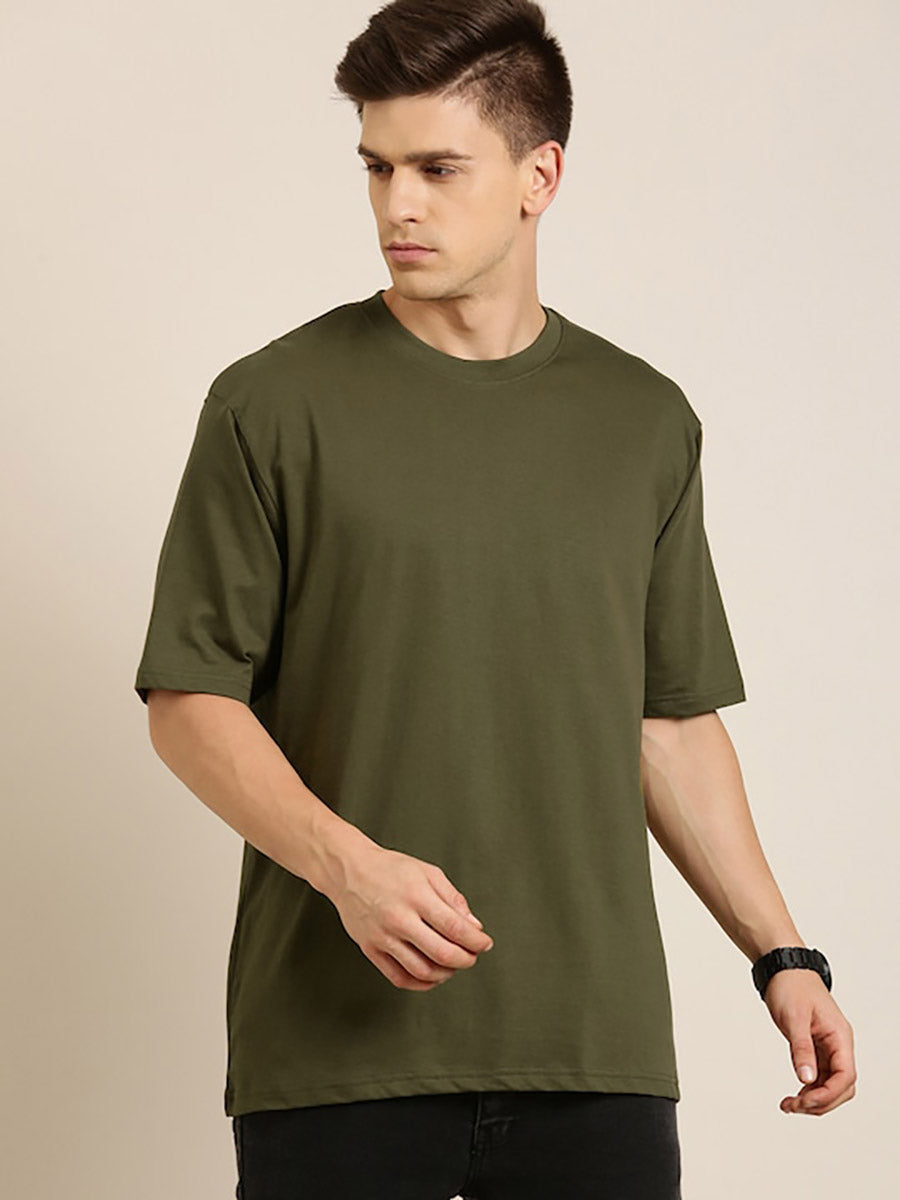 STYLOPHY 11.11 SALE - Premium Dropshoulder For Men - Olive