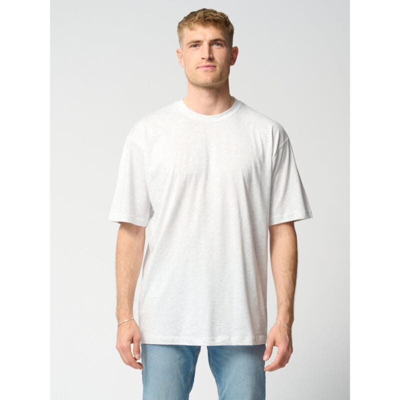 STYLOPHY - Premium Drop Shoulder Tee For Men - White