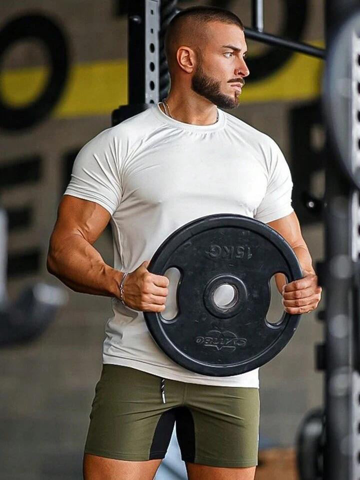 Stylophy - Gym Wear Dri-Fit Tee - WHITE