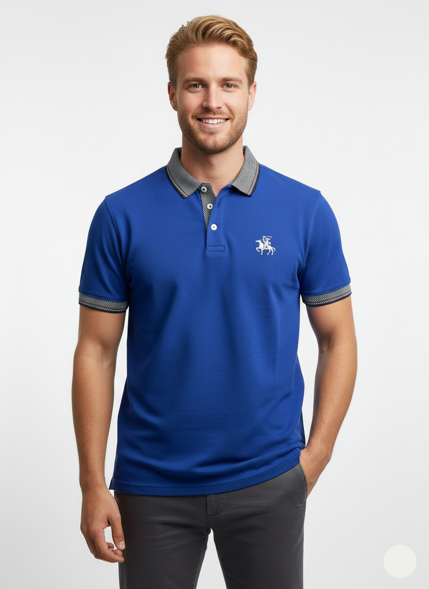 The Ironwood Heritage Polo - Blue