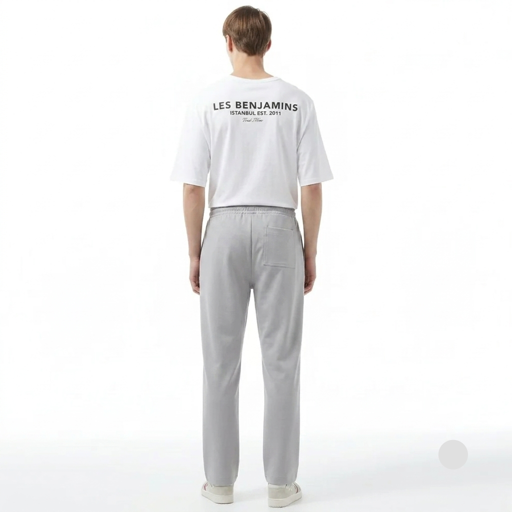 Pleated Trouser - Grey