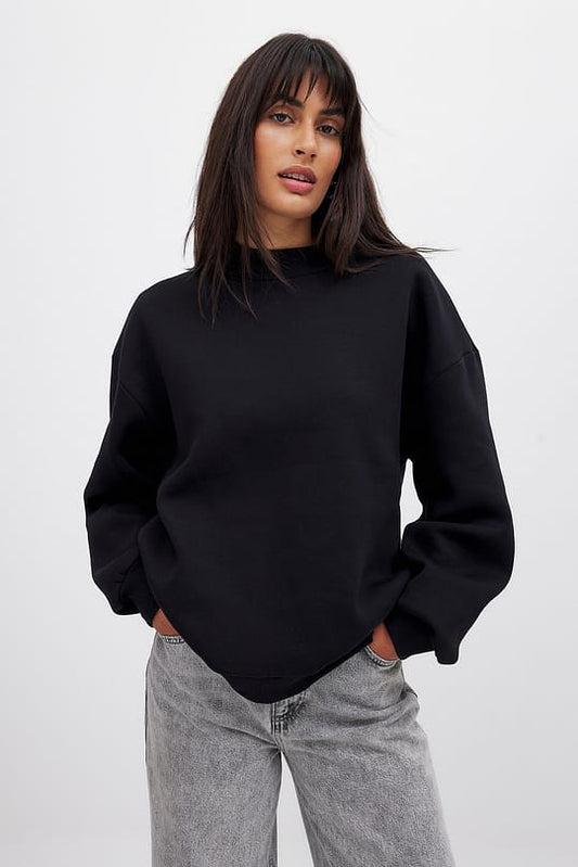 STYLOPHY - Premium Sweatshirt For Women - Black