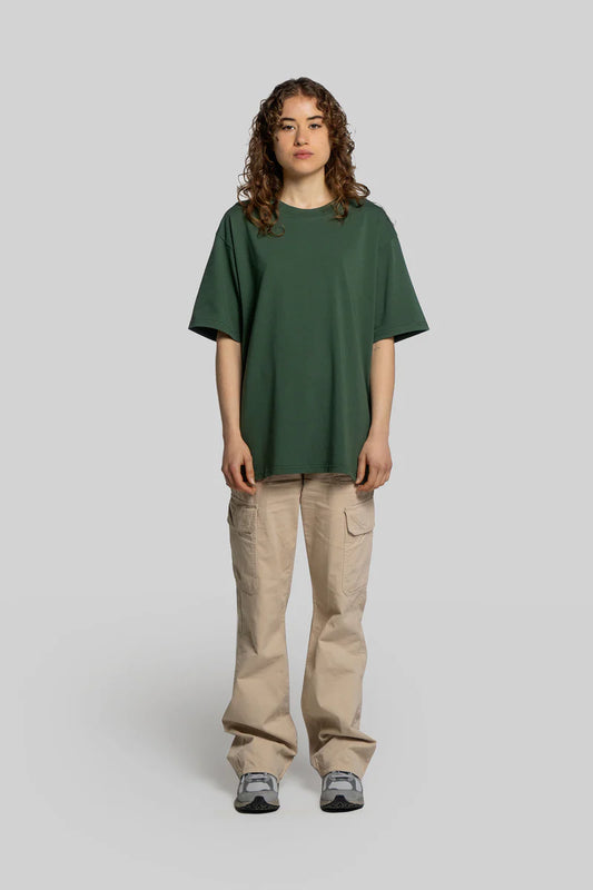 STYLOPHY - Oversized Tee For Women - Green