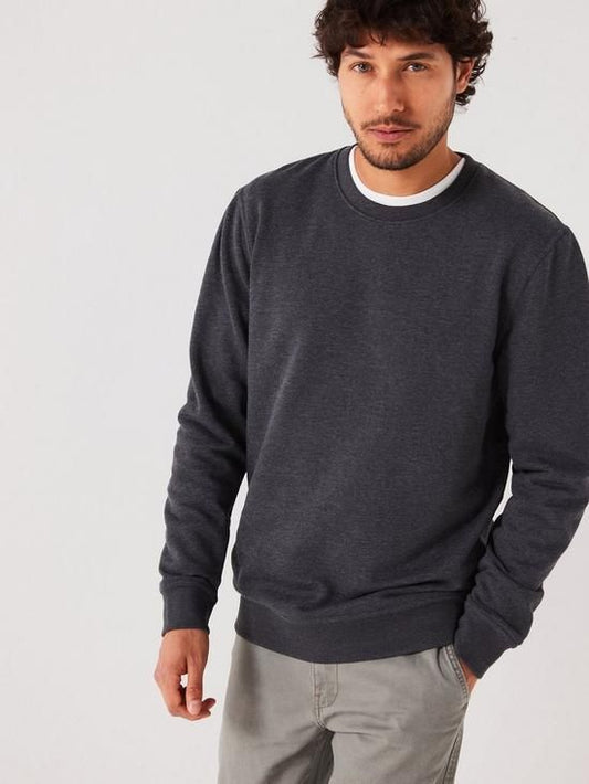 STYLOPHY - Plain Sweatshirt - Charcoal