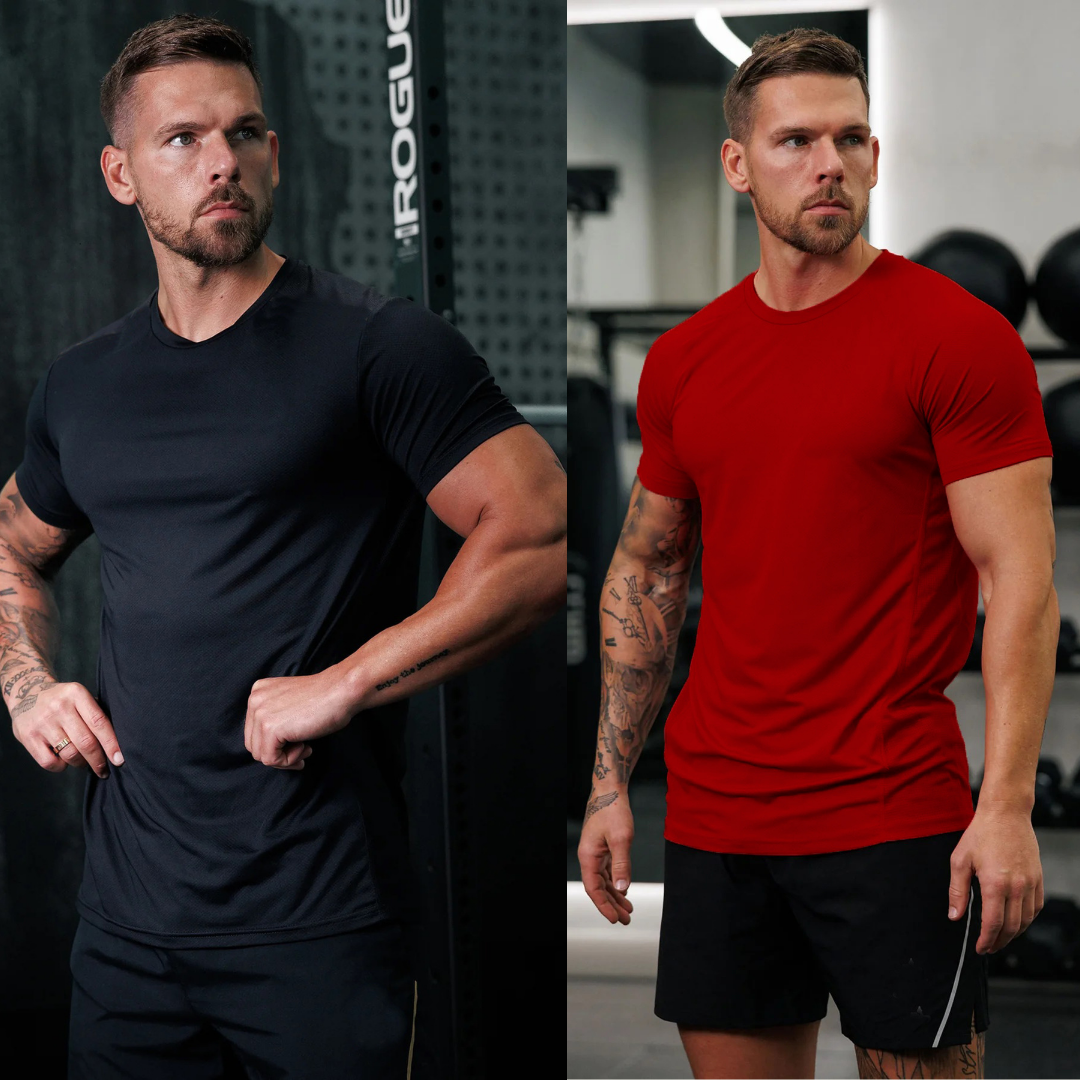 DRI-FIT Pack Of 2 - Black & Maroon