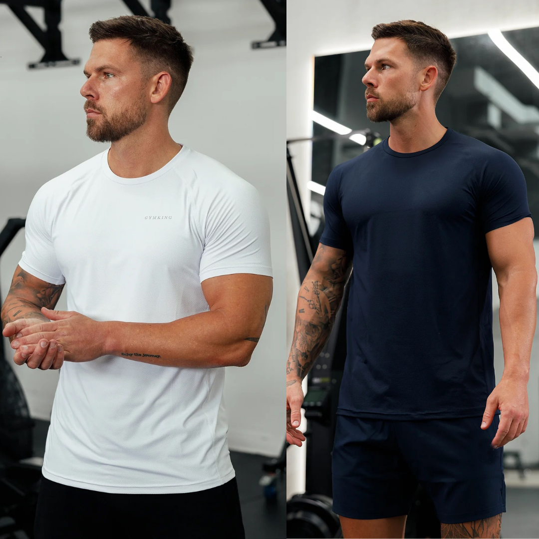 DRI-FIT Pack Of 2 - White & NavyBlue