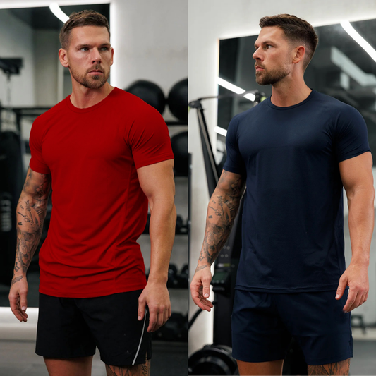 DRI-FIT Pack Of 2 - Maroon & NavyBlue