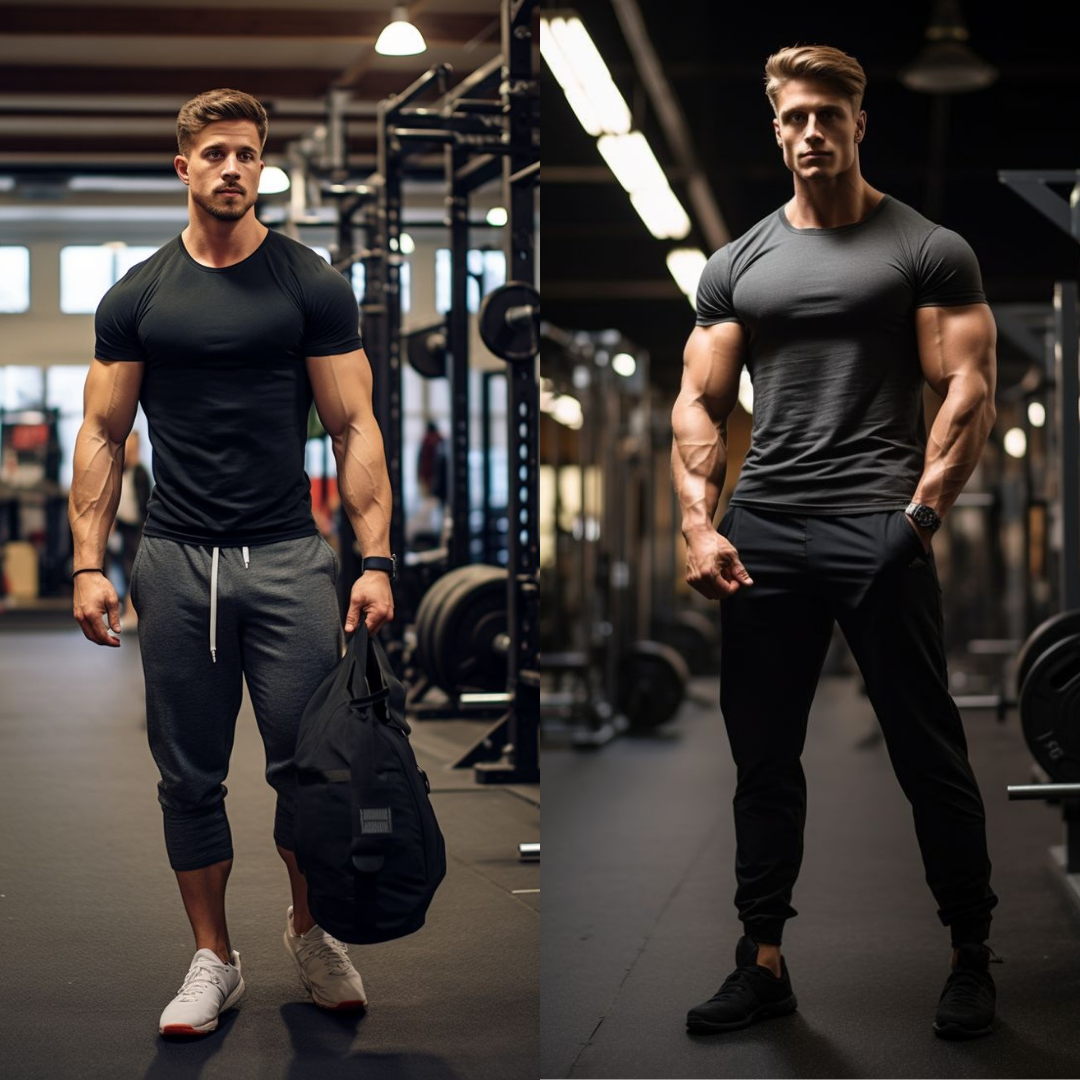 DRI-FIT Pack Of 2 - Charcoal & Black