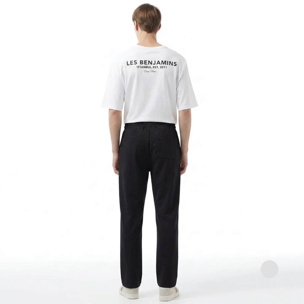 Pleated Trouser - Black