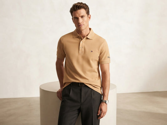 Prestige Pique Polo - Beige