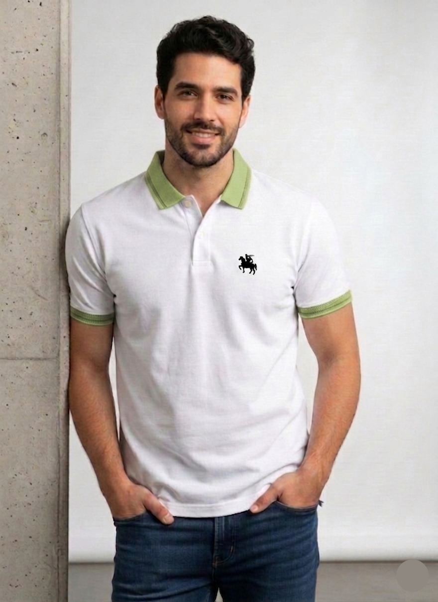 The Ironwood Heritage Polo - White