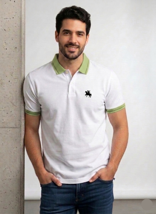 The Ironwood Heritage Polo - White