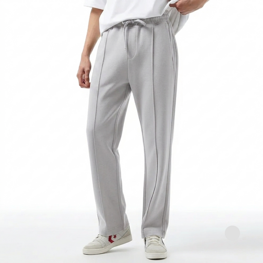 Pleated Trouser - Grey
