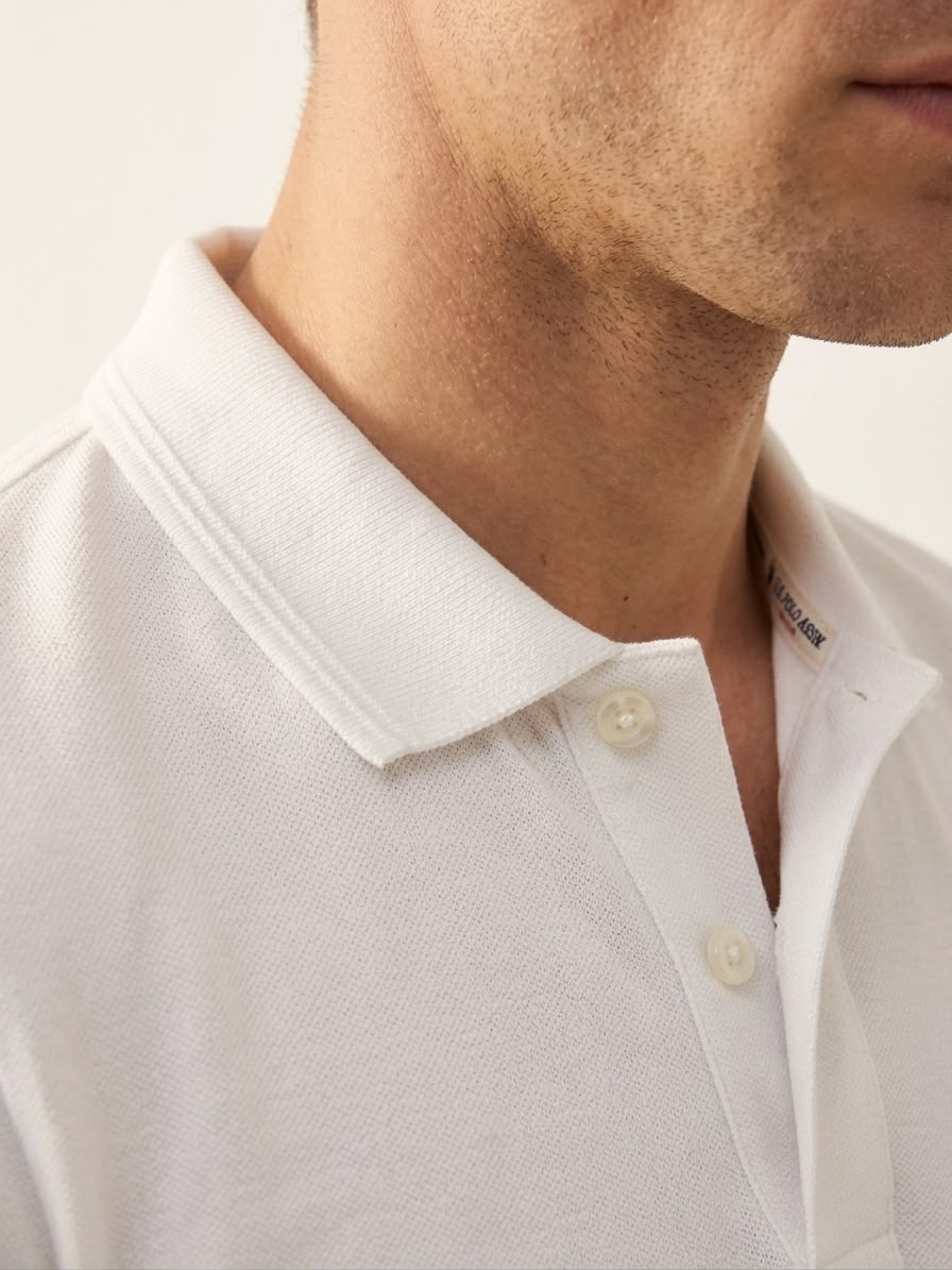 US Polo For Men - White