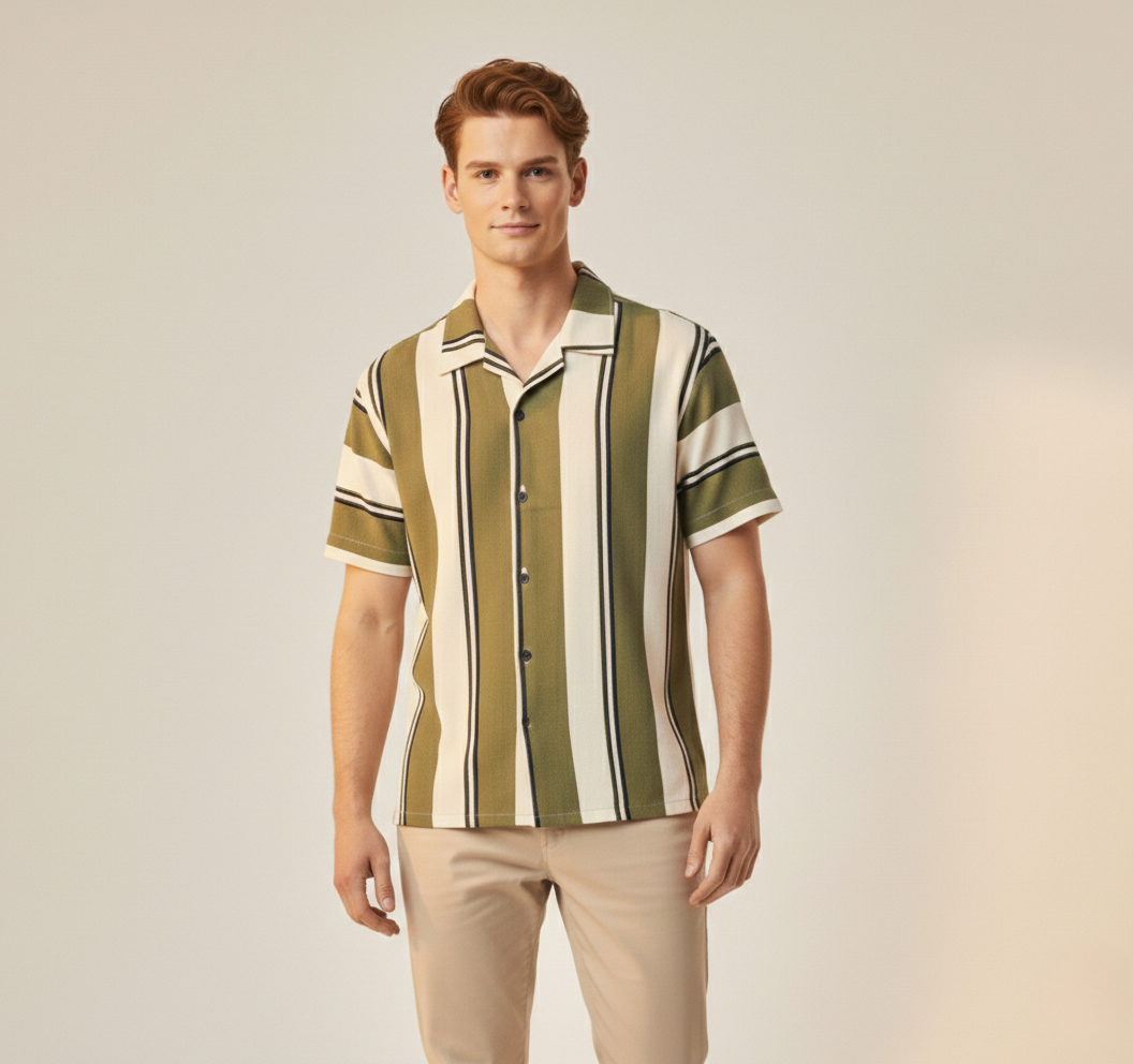 Coastal Elite Cuban Collar - Olive