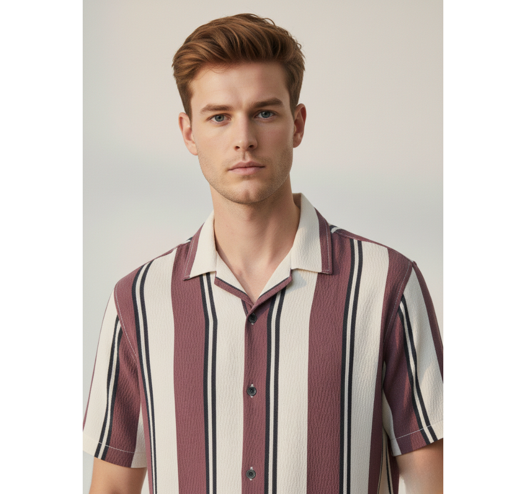 Coastal Elite Cuban Collar - Maroon – Stylophy