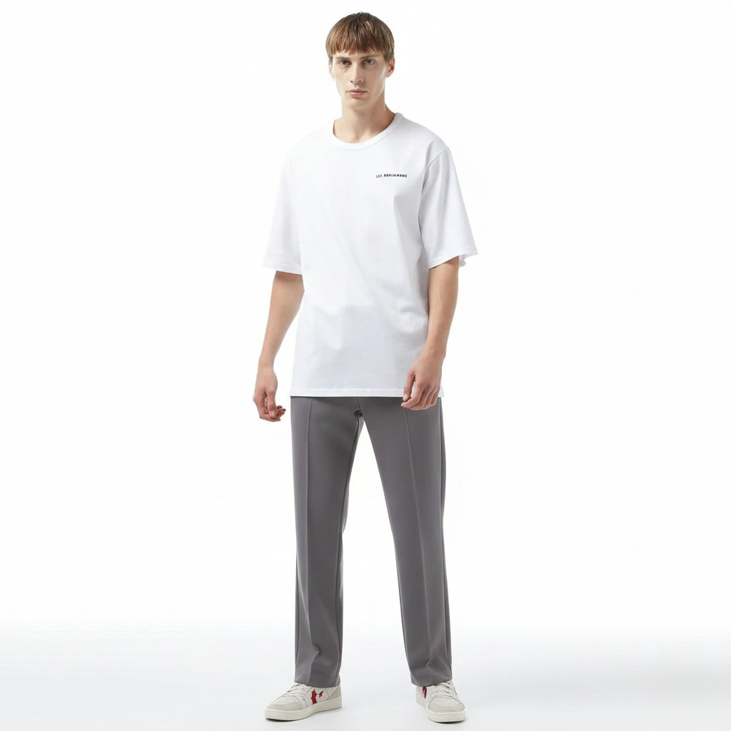 Pleated Trouser For Men - Mate Gray