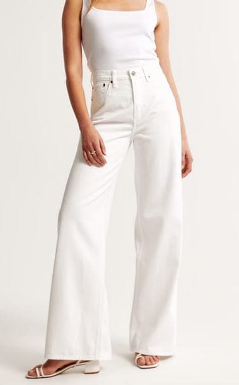 White Denim Jeans For Women