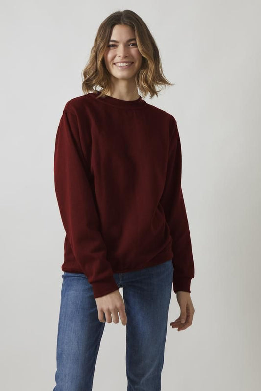 STYLOPHY - Premium Sweatshirt For Women - Maroon